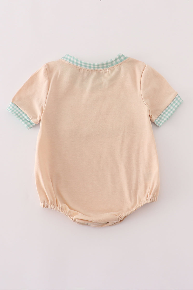 Beige french knot bubble