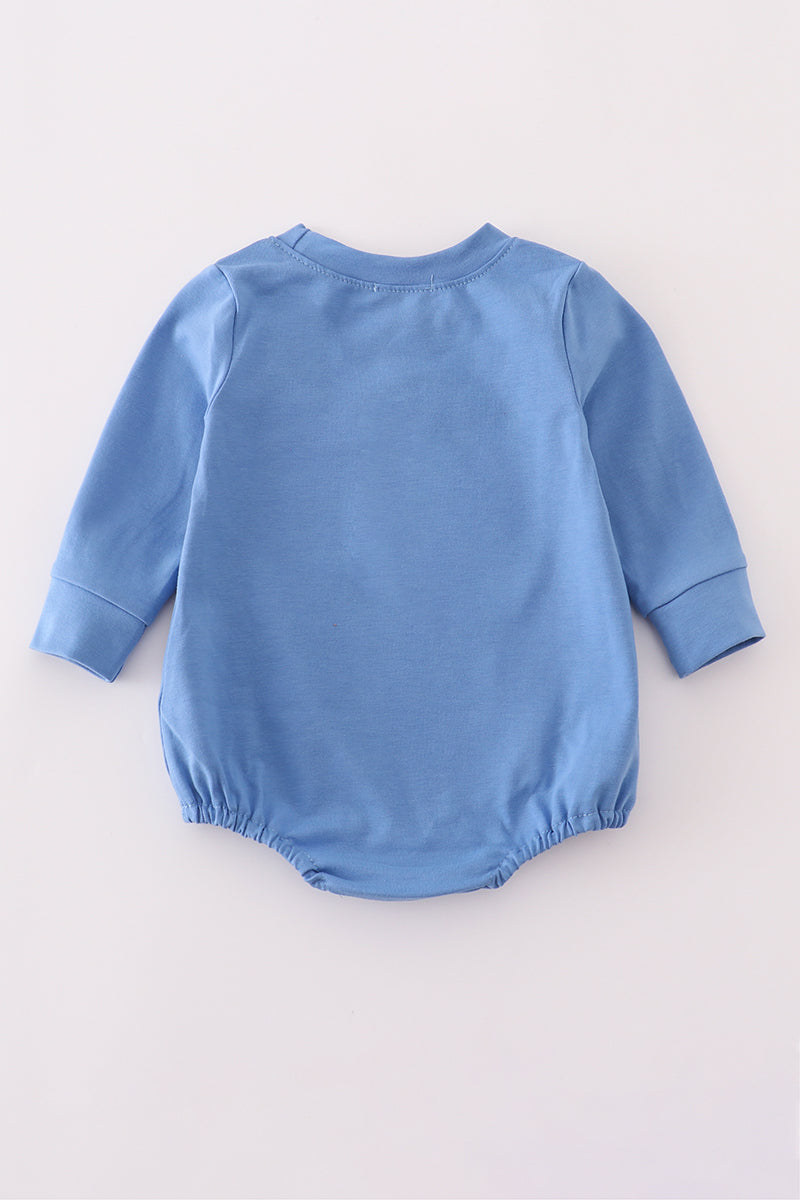 Blue fire fighter bubble