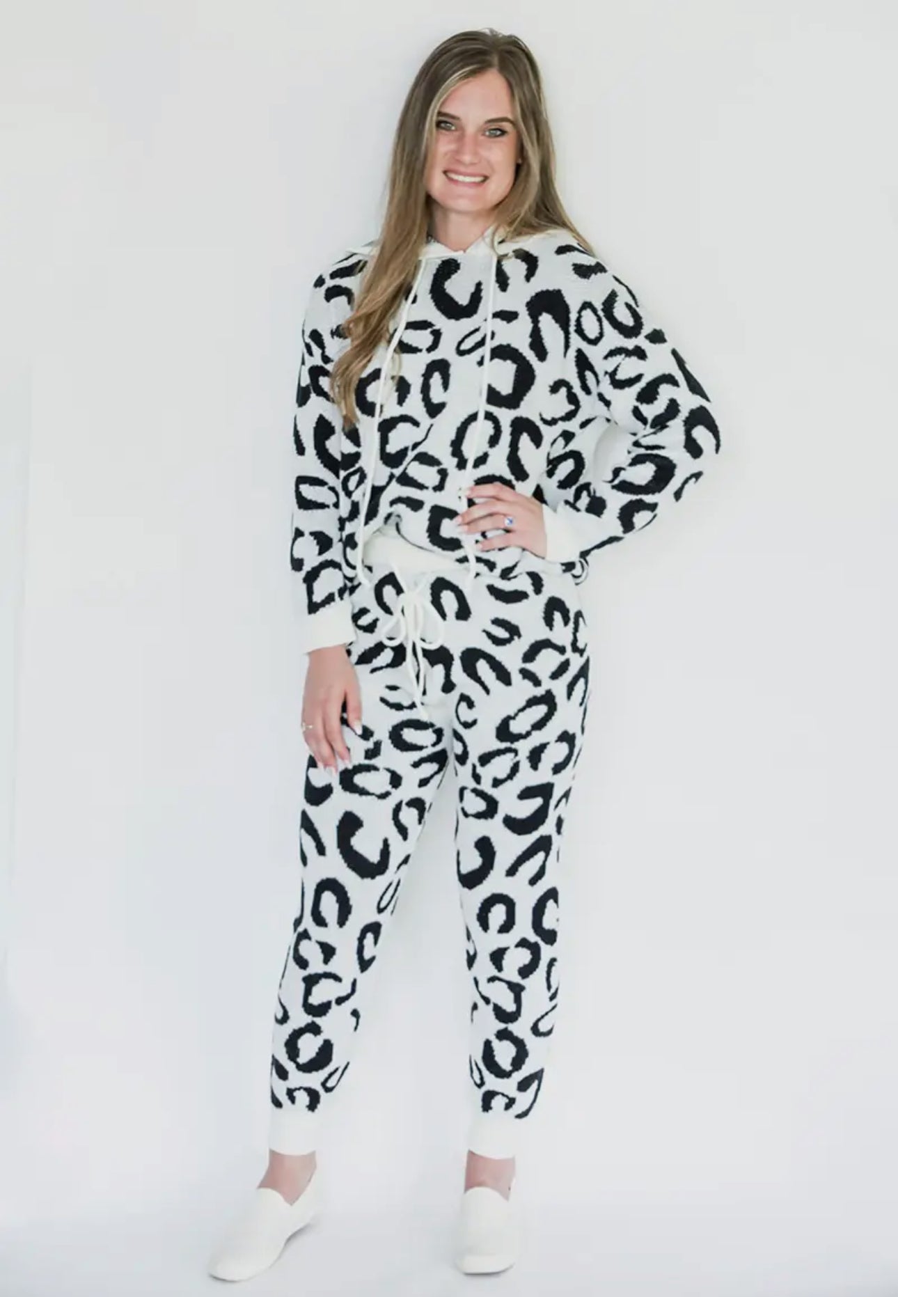 Printed lounge wear set