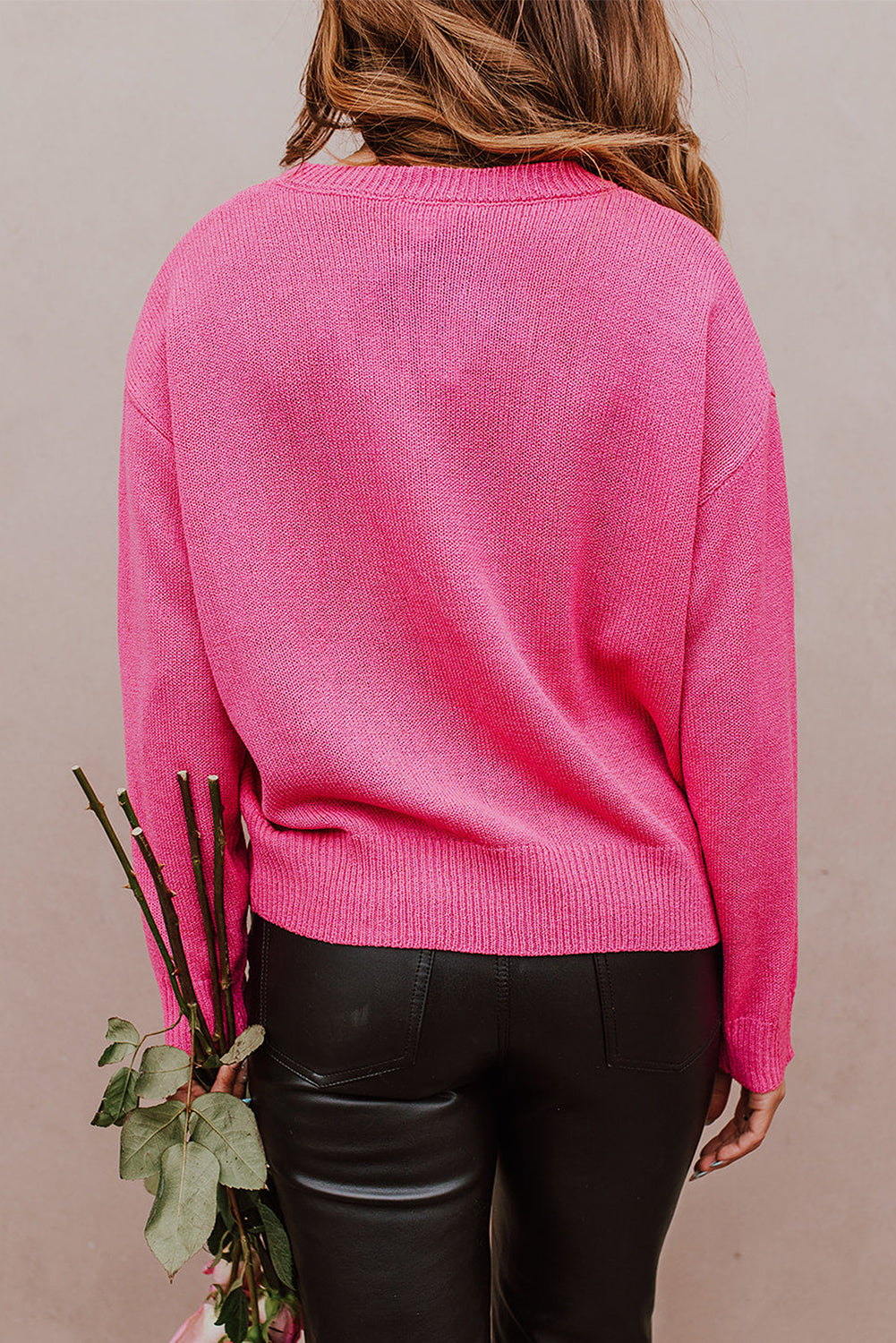 XOXO Knit Tinsel Sweater