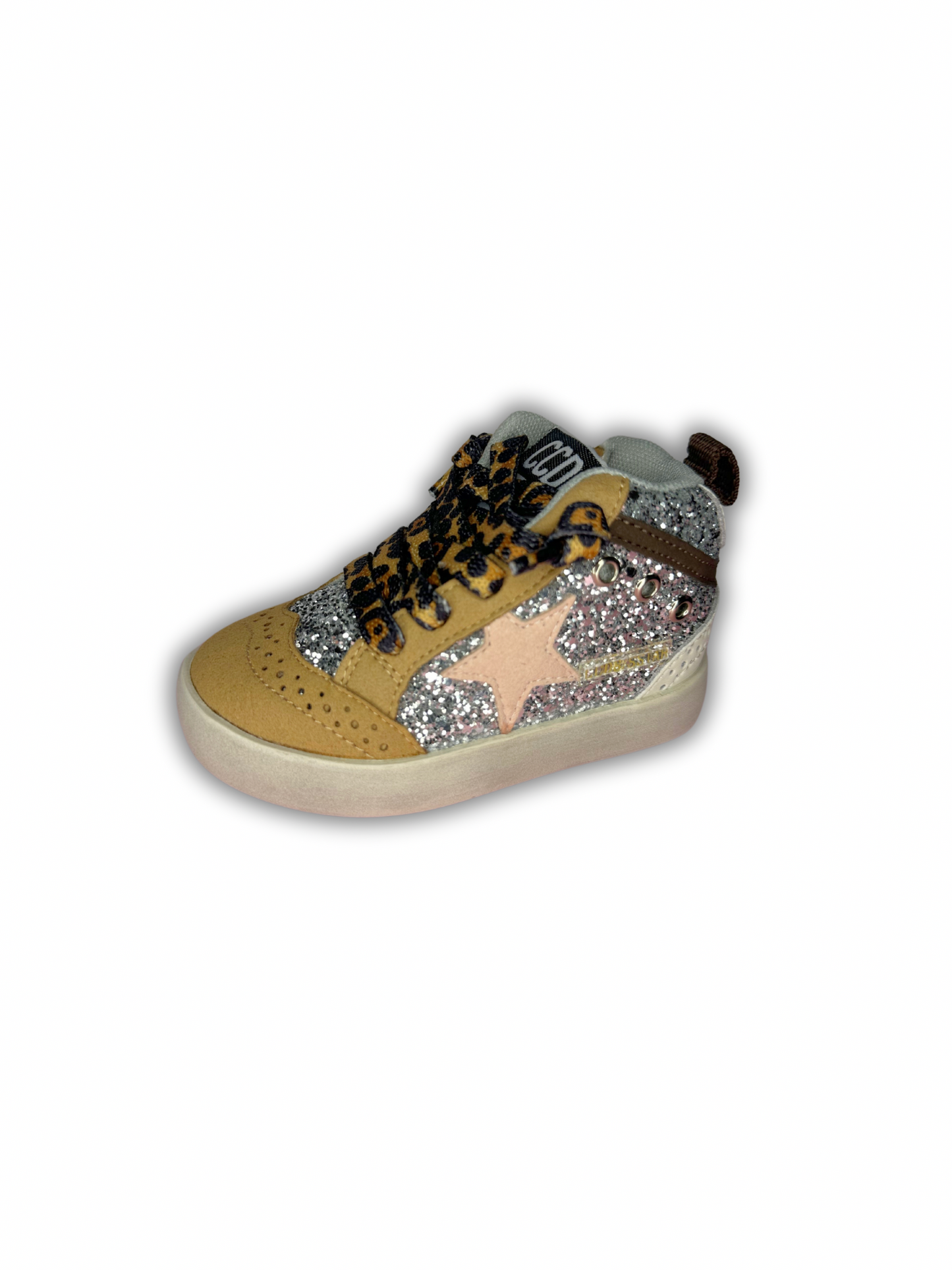 Cheetah lace high top