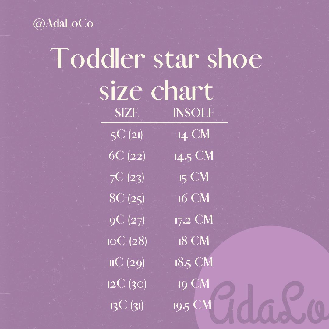 Lilac Lilly star shoe