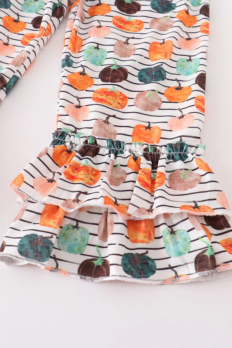 Navy blue pumpkin set