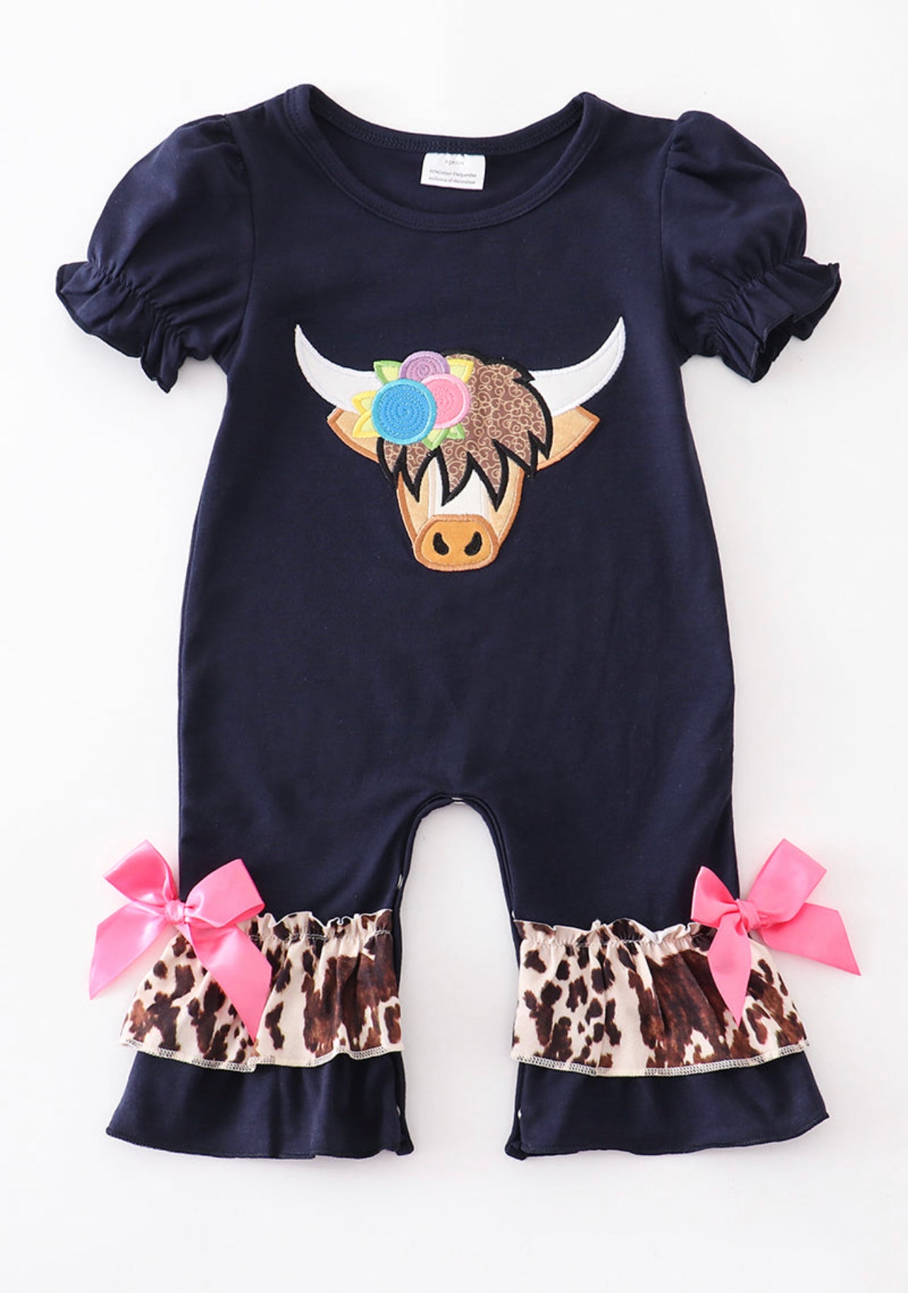 Highland cow romper