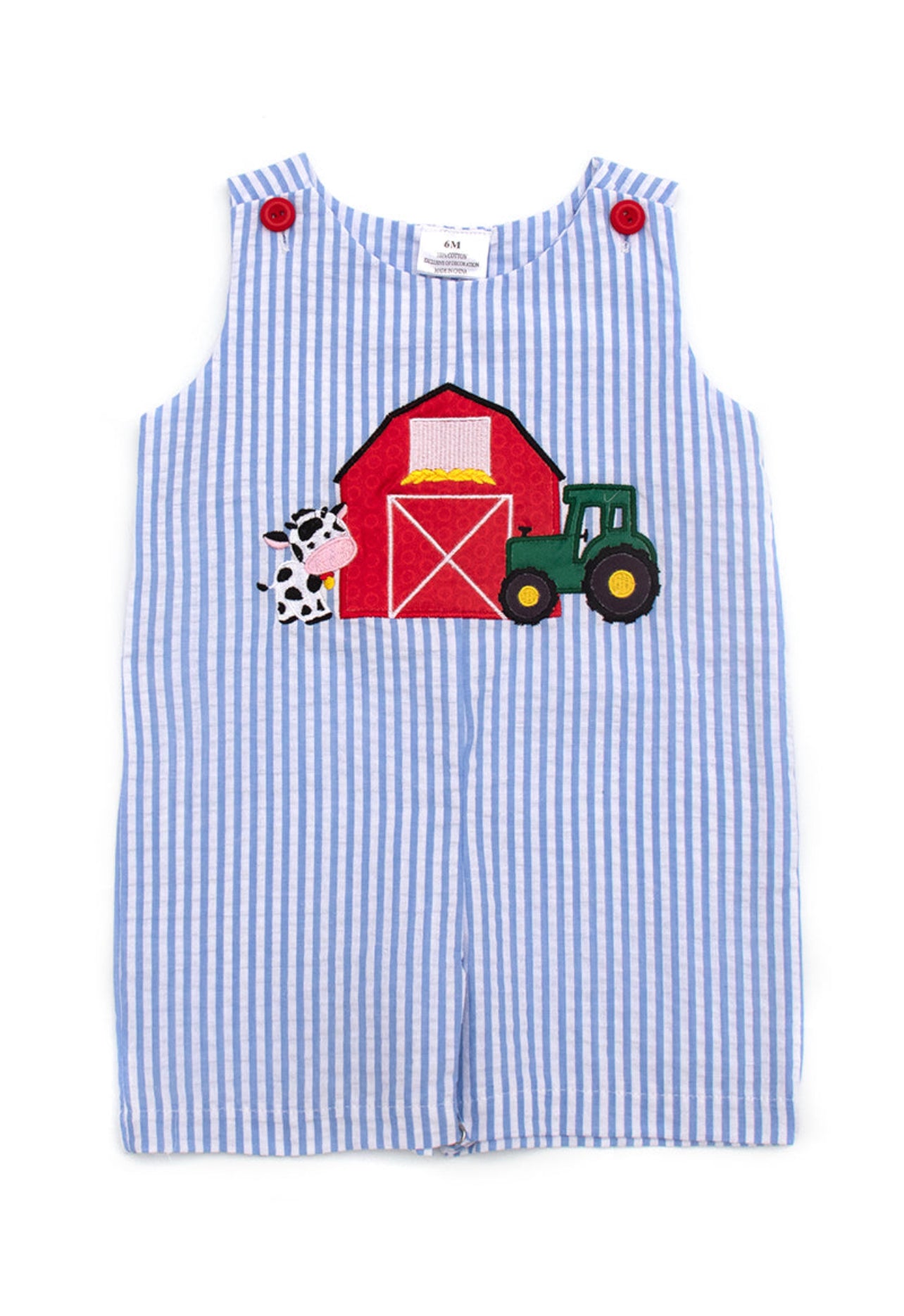 Embroidered cow Jon Jon