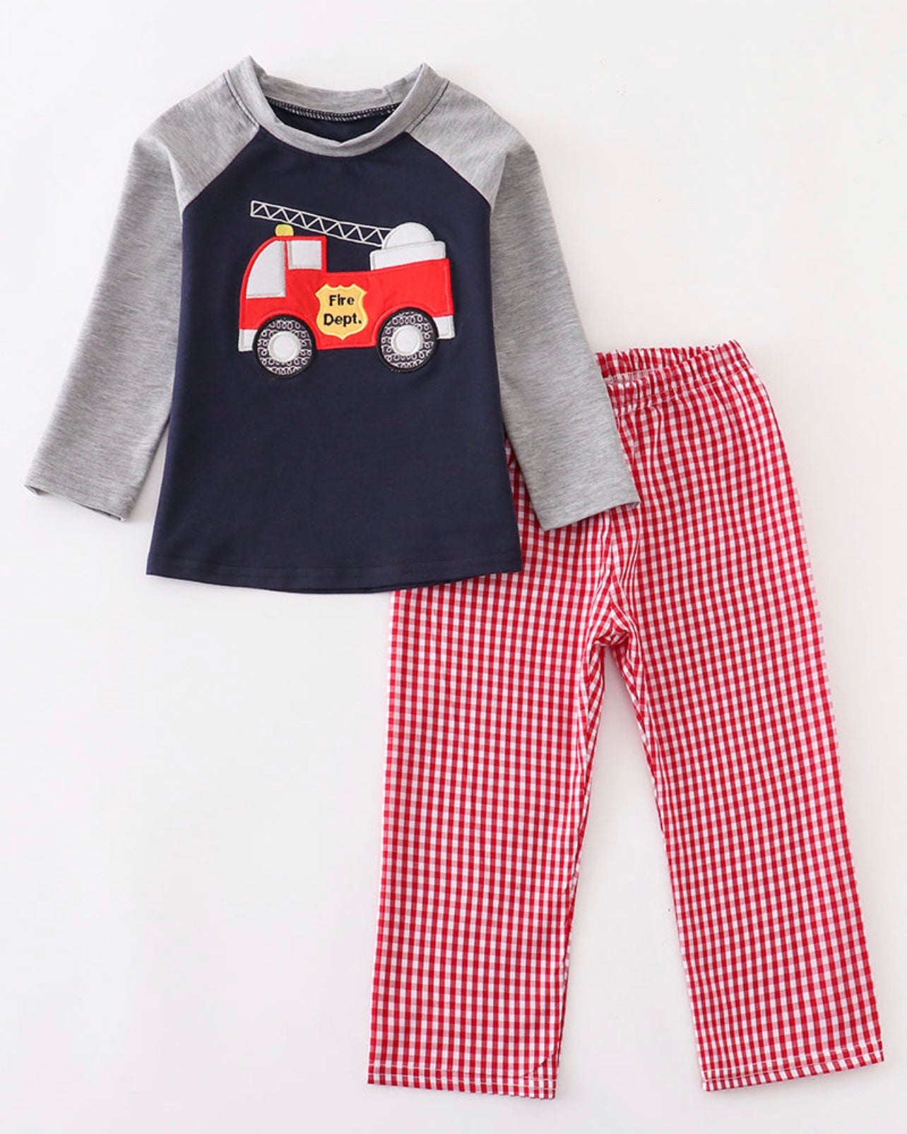 Fire truck two piece set