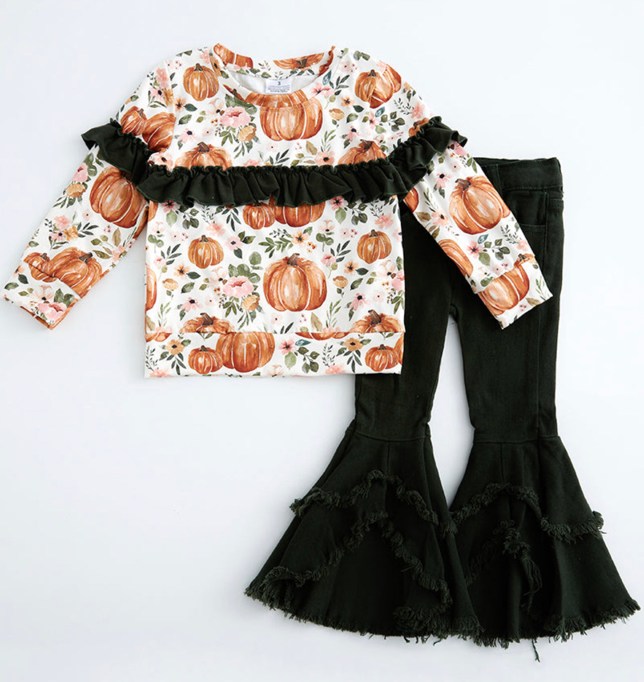 Pumpkin denim set