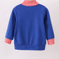 Blue character pull over top