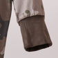 Camouflage bamboo zipper romper