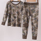 Camouflage bamboo pajama set