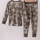 Camouflage bamboo pajama set