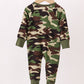 Classic Camo bamboo zipper romper