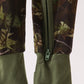 Forest Leaf Camo bamboo zipper romper