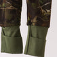Forest Leaf Camo bamboo zipper romper