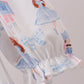 Pink bow nutcracker ruffle dress