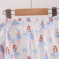Pink bow nutcracker pants set
