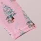 Pink christmas tree bamboo dress