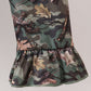 Camouflage dog hunting applique ruffle pants set