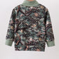Camouflage dog hunting applique pullover