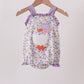 Goose Floral Appliqué Bubble
