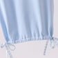 Blue brother embroidery gown