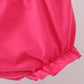 Mint island bloom ruffle bloomer set