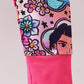 Purple character bamboo pajama pants set
