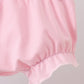 Blue Stripe Bow Bloomer Set