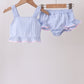 Blue Stripe 2pc Swimsuit