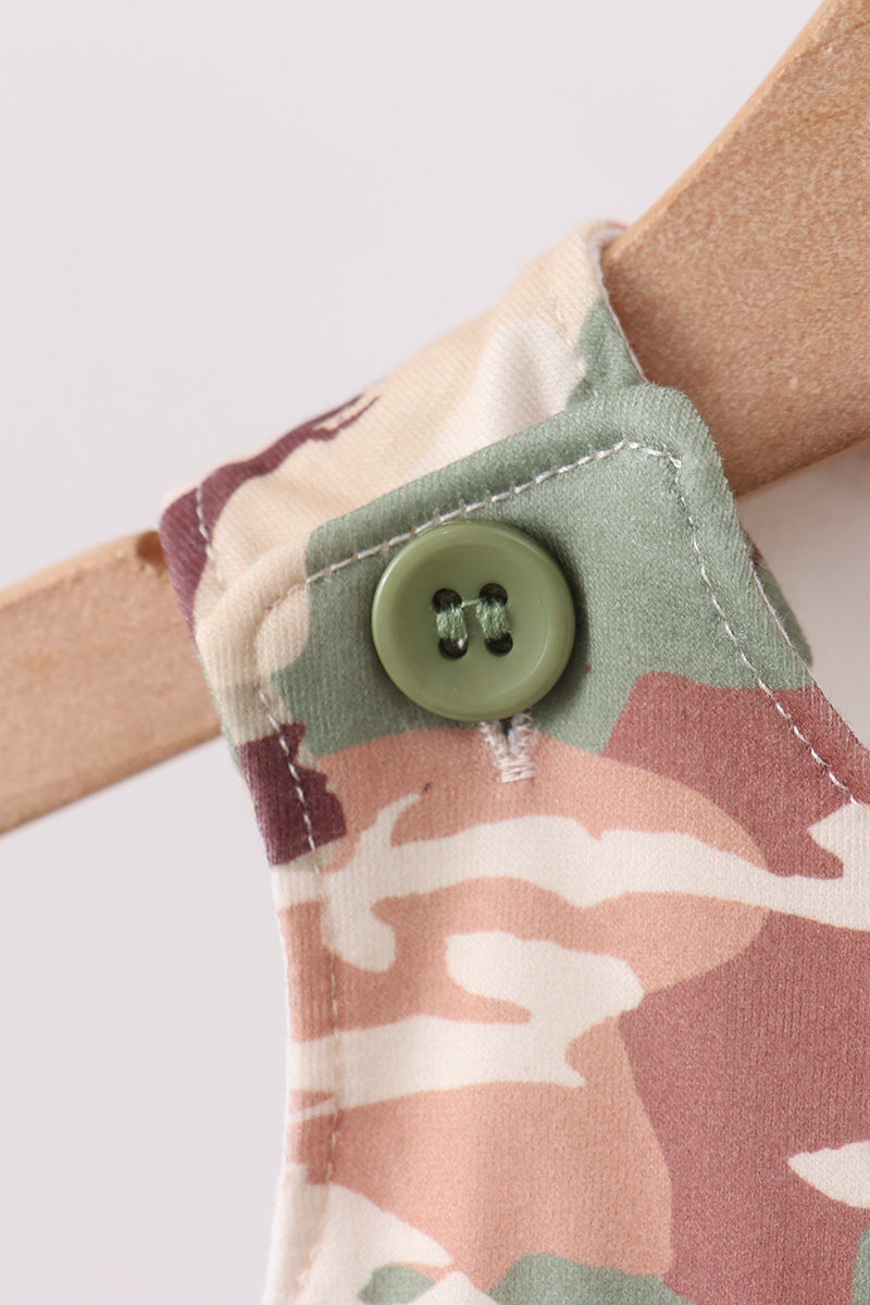 Duck Camo Embroidered Knit Bubble