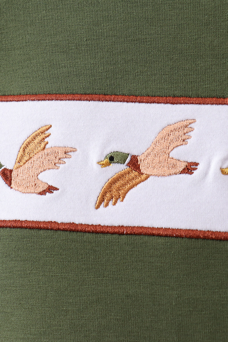 Duck Camo Embroidered Knit Set
