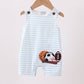 Blue Sports Ball Stripe Applique Knit Jon