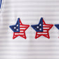 Navy bow applique stripe jonjon