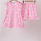 Pink Bow Knit Set