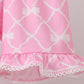 Pink Bow Knit Set