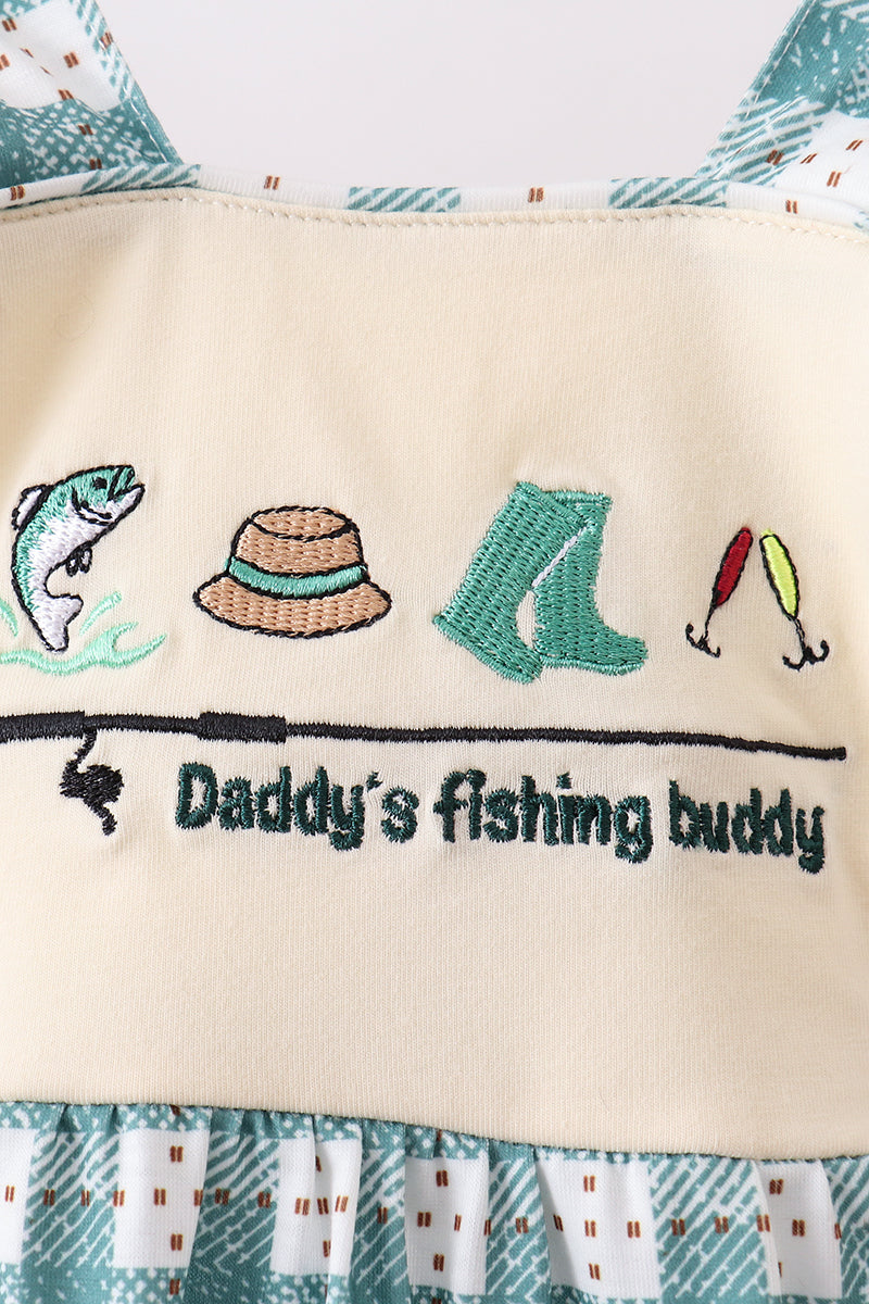 Green Fishing Buddy Knit Bubble