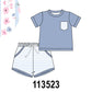 Blue Stripe Set