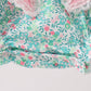 Pink Bow Floral Knit Bubble