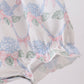 Blue Floral Knit Bubble