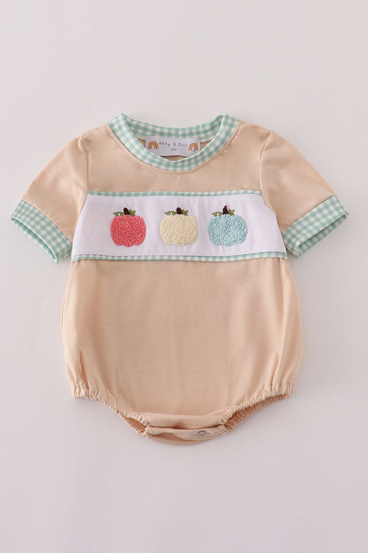 Beige french knot bubble