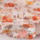 Beige french knot ruffle bubble