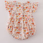 Beige french knot ruffle bubble