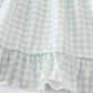 Green pumpkin print girl ruffle set