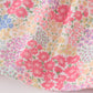 Pink floral pumpkin embroidery ruffle pants set