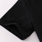 Black camouflage pumpkin applique top