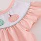 Pink embroidery pants set