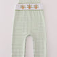 Sage turkey embroidery gingham jonjon