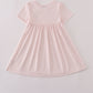 Scarecrow embroidery stripe dress