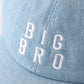 Blue big bro embroidery hat