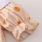 Khaki embroidery smocked romper